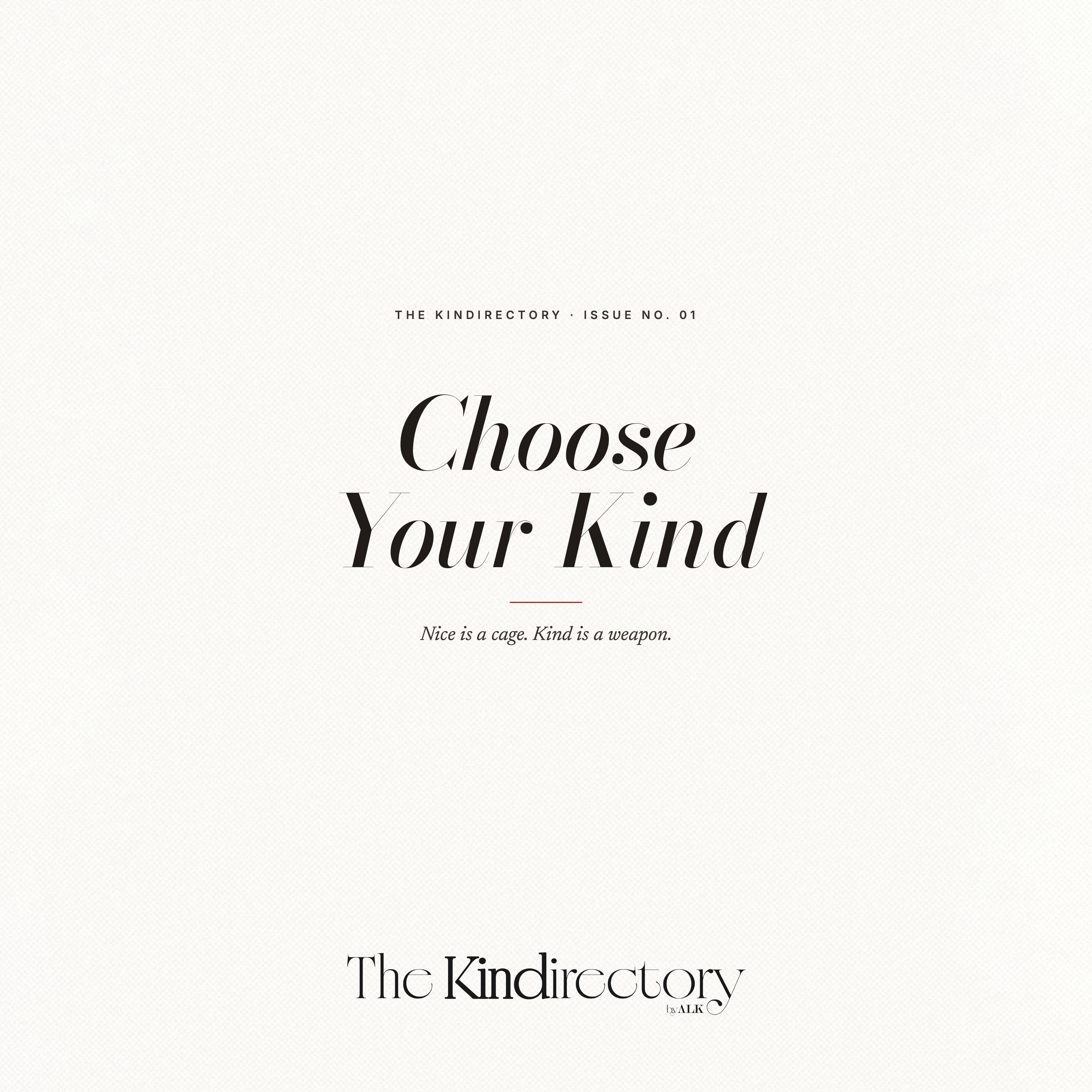 Choose Your Kind Guide