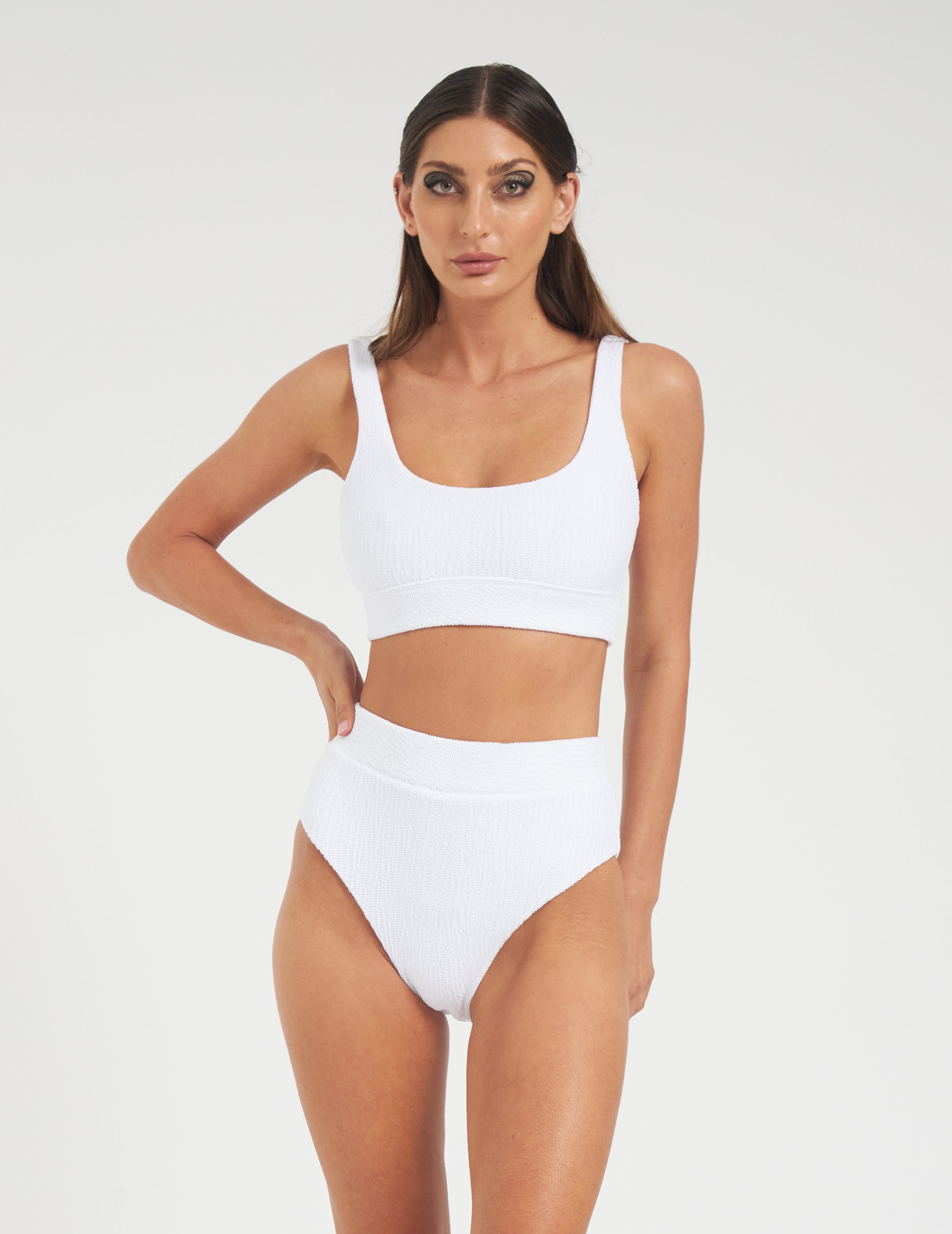 Chloe Bottom - Bianco